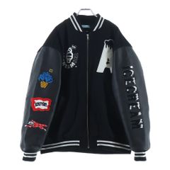 新品PLEASURES × MOWAX UNKLE VARSITY JACKET - メルカリ