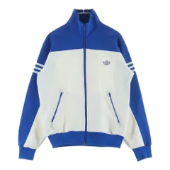 adidas (アディダス) 60-70S VINTAGE ヴィンテージ 西ドイツ製 デサント トラックジャケット ホワイト/ブルー