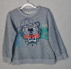 キッズ) 110) KENZO ケンゾー グレー スウェットのサムネイル
