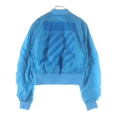 OFF-WHITE (オフホワイト) 23SS Diag Bomber Jacket ボンバージャケット ブルー OWEH017S23FAB001のサムネイル