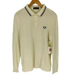 フレッドペリー FRED PERRY The Fred Perry Shirt ロゴ刺繍 鹿の子 L/S ポロシャツ メンズ import：L 