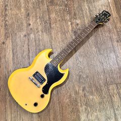 偽ギブソン LP jr tvイエロー - メルカリ