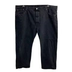 メキシコ製 Levi's 501 デニムパンツ W48 ブラック リーバイス ボタンフライ ビッグサイズ コインポケット アメカジ ジーンズ 2604-596