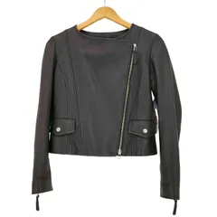 グレースコンチネンタル GRACE CONTINENTAL 23aw ジップライダースジャケット レディース  36のサムネイル