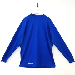 古着　UNDER ARMOUR アンダーアーマー　メンズ長袖Tシャツ　スポーツTシャツ　アンダーシャツ　ブルー系　青色　L相当のサムネイル