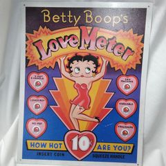 USED》》レア ベティ Betty Boop アメリカン ブリキ プレート - メルカリ
