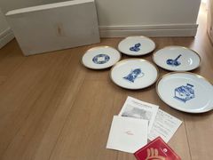 未使用】Noritake ブルーソレンティーノシリーズノリタケ6枚セット約