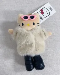 ハローキティ ファーコート ロング ダリキティ キーホルダー