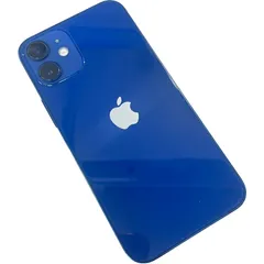 SIMフリー Apple iPhone 12mini 64GB MGAP3J/A docomo ○判定 ブルー スマートフォン スマホ バッテリー最大容量75% 【中古】 12604K387