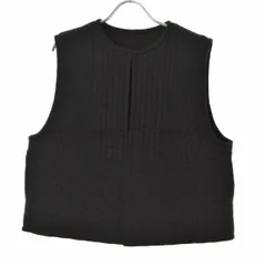 【Simplicite】26SS 26011700825010 キルティング刺繍ベスト