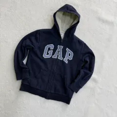 L GAP キッズ シープスキン ファー フーデッド ジップアップ 0401T