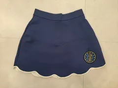 KENZO パリ ネイビー スキャロップ ミニスカート 67/85のサムネイル