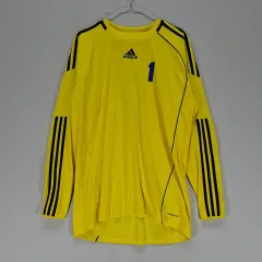 AI 93% adidas アディダス メンズ105 競技用Tシャツ 春 秋 イエロー 05842