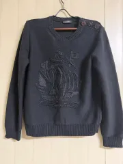 ヴァレンティノ(Valentino) 船 刺繍 ニット セーター mのサムネイル
