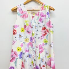 Chesty 親子リンクコーデ フラワープリントワンピース120.0サイズ 