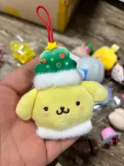 サンリオ クリスマス ポムポムプリン オーナメント リング キーホルダー