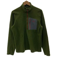 【中古】　L.L.Bean　フリース　プルオーバー　ハーフジップ　ハイネック　無地　ワンポイント　刺しゅう　アウトドア　古着　/1603