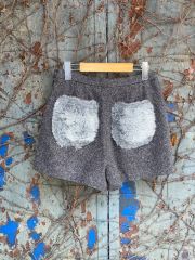 igi LACED FUR SHORTS / レースアップファーショートパンツ - メルカリ
