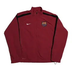 L NIKE バルセロナ ドライフィット バーガンディ ウィンドブレーカー