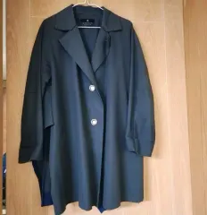 正規品 LANVIN ランバン ブラック トレンチコートのサムネイル