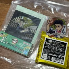 鬼滅の刃 ミニ アートボード + アクリル バッジ 悲鳴嶼 行冥