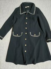 美品◦5XL✨】ニューヨーカー サマーツイード 紺ブレ 金ボタン 1B 