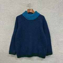 ザラ ZARA ケーブル タートルネック ニット セーター M A07147