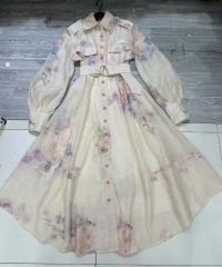 InnocentWorld×ミュシャ ロング丈ワンピース105㎝丈 Mサイズ - メルカリ