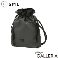 エスエムエル ショルダーバッグ メンズ レディース 斜めがけバッグ SML バッグ 小さめ 斜めがけ ブランド 軽量 巾着 巾着ショルダー ポーチ マルチポーチ JUDE MULTI POCKET DRAWSTRING M K904094 GRAYのサムネイル