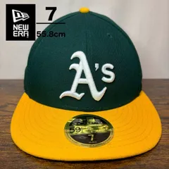 C89 ニューエラ 59fifty LP アスレチックス MLB 美品 1300