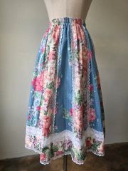平成レトロ】【新品未使用タグ付】シャーリーテンプル 花柄スカートM 