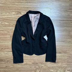 Dsquared2・ディースクエアード・テーラードジャケット・黒・ピンク・S 