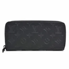 ルイヴィトン 財布 メンズ モノグラムシャドウ ジッピーウォレット ホリゾンタル ロングウォレット ブラック Louis Vuitton M80333 中古