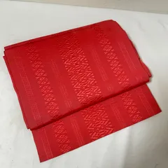 博多帯　正絹　ピンクのサムネイル
