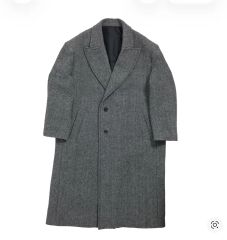 24aw NULLUS ロング コート ブラック 系サイズ1 - メルカリ