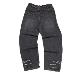 極太00s美品 FAT リジッド ヘビーオンスバギーデニム HIPHOP Y2K 00s 
