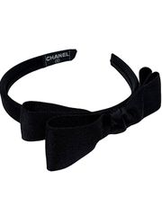 CHANEL カチューシャ チェーン ココマーク ブラック ゴールド - メルカリ