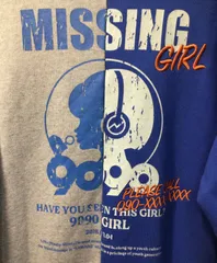 9090 MISSING GIRL スウェット