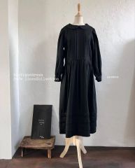 新品タグ付】maison_de_soil 25SS リネンセルベージ ドレス - メルカリ