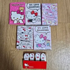 ハローキティ メモ帳 & しおり セット