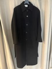 THE RERACS OPEN COLLAR COAT Black 46 - メルカリ