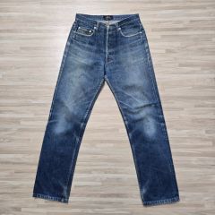 good コンディション chimala ダメージ加工 デニムパンツ W34 - メルカリ