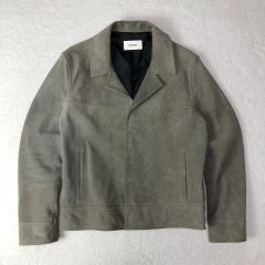 SEEALLスウェードシャツジャケット サイズ46 - メルカリ