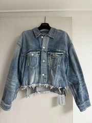 MM6 Maison Margiela ブルーパネルデニムジャケット 36 - メルカリ