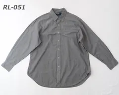 ［USED］POLO by Ralph Lauren ポロ バイ ラルフローレン 古着 ラルフローレン シャツ古着 グレンチェック・千鳥格子・ギンガムチェック系 LOWELL / ローウェル レギュラーカラーシャツ XLサイズ rl-051