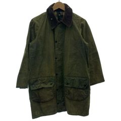 極美品22年製 Barbour ハンティングジャケット　ノンオイル　ロゴ刺繍 極美品22年製 Barbour ハンティングジャケット ノンオイル ロゴ刺繍