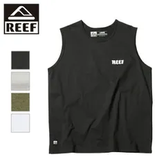 【新品】【サイズM・L】REEF リーフ HERITAGE LOGO RASH TANK ヘリテージロゴラッシュタンク RFTEM2322 【 トップス ノースリーブ タンクトップ アウトドア 海 散歩 夏 】★