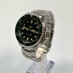 【姫路東店】 中古 SEIKO | セイコー アナログ自動巻き 腕時計 5 Sports SBSA013 シルバー 【131】