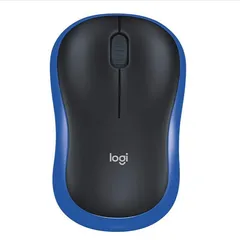 <ナ>ロジクール ワイヤレスマウス 無線 マウス M186BL 小型 電池寿命最大12ケ月 M186 ブルーのサムネイル