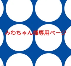 みわちゃん様専用ページです。